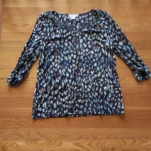 Liz Claiborne 3/4 Sleeve Sz Large